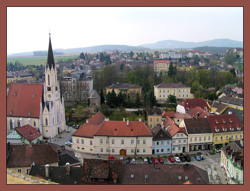 Blick auf Melk