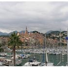 Blick auf Menton