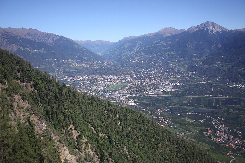 Blick auf Meran