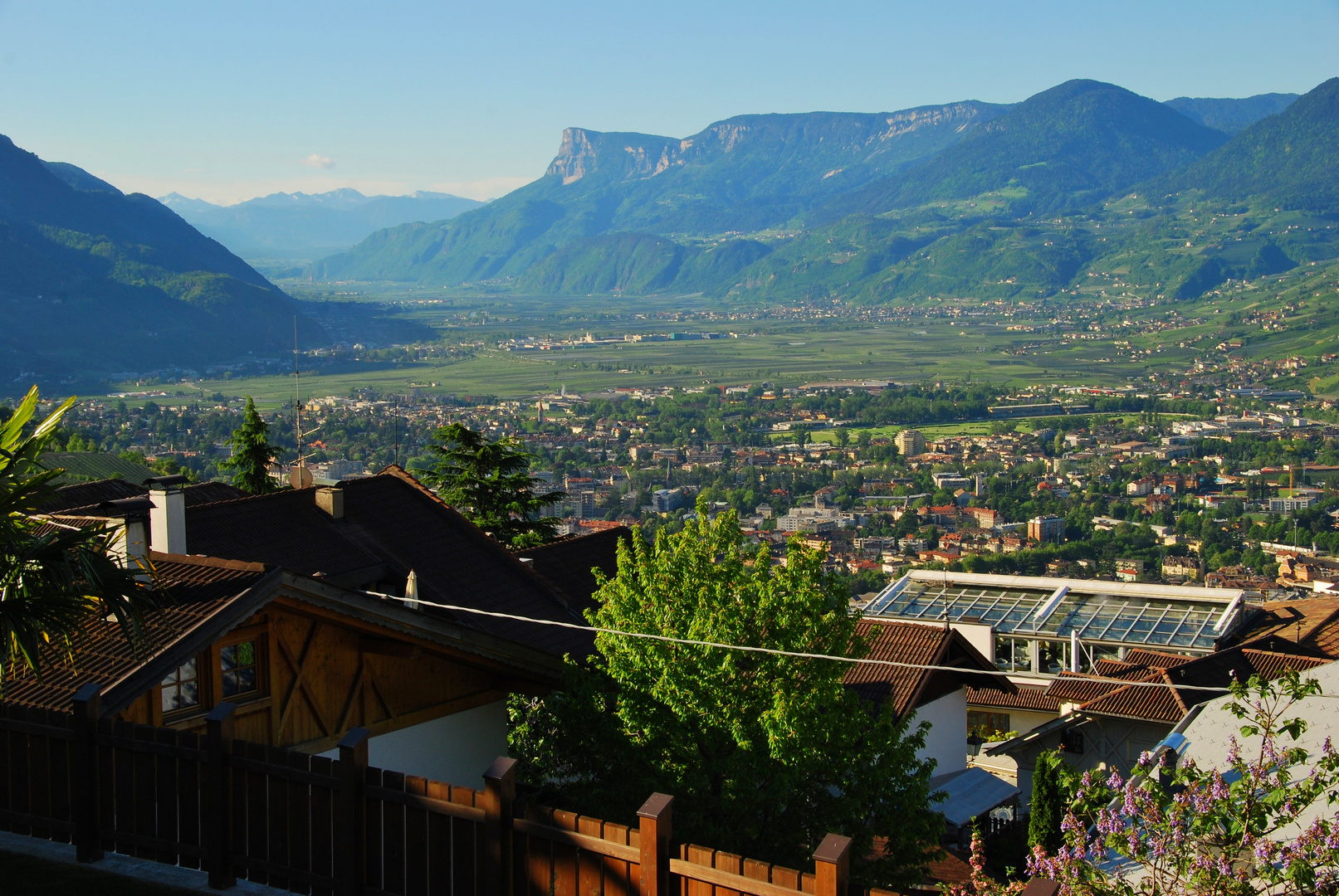 Blick auf Meran