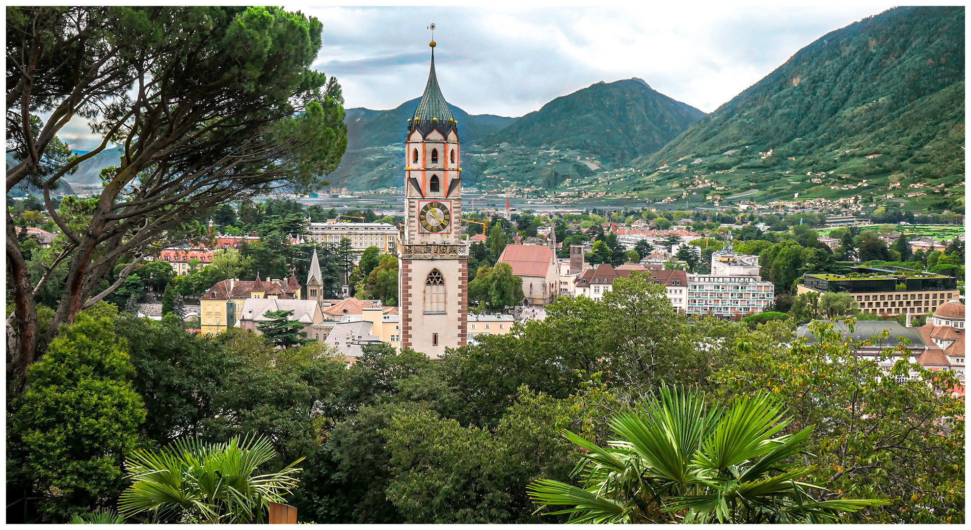 Blick auf Meran