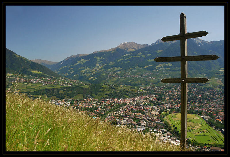 Blick auf Meran