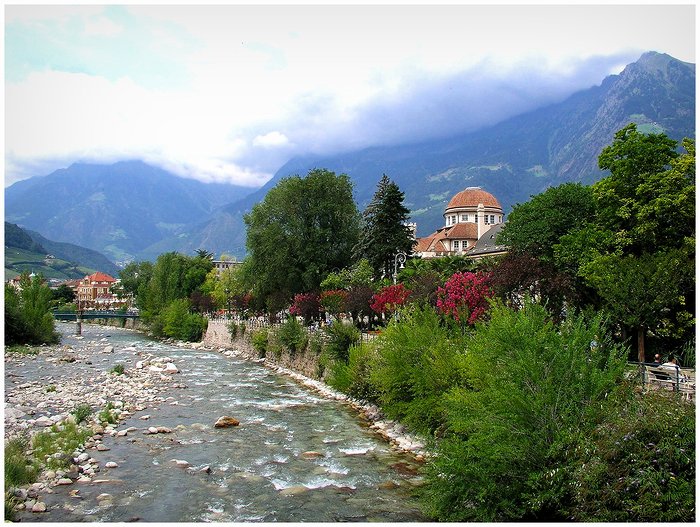 Blick auf Merano