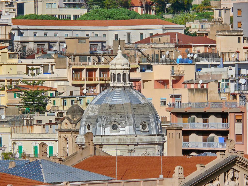 Blick auf Messina