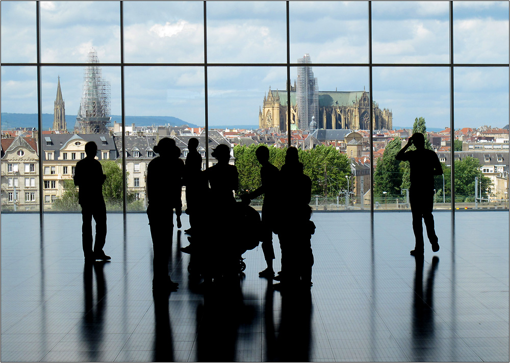 Blick auf Metz...