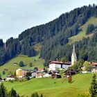 Blick auf Mittelberg