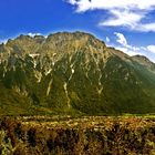 Blick auf Mittenwald