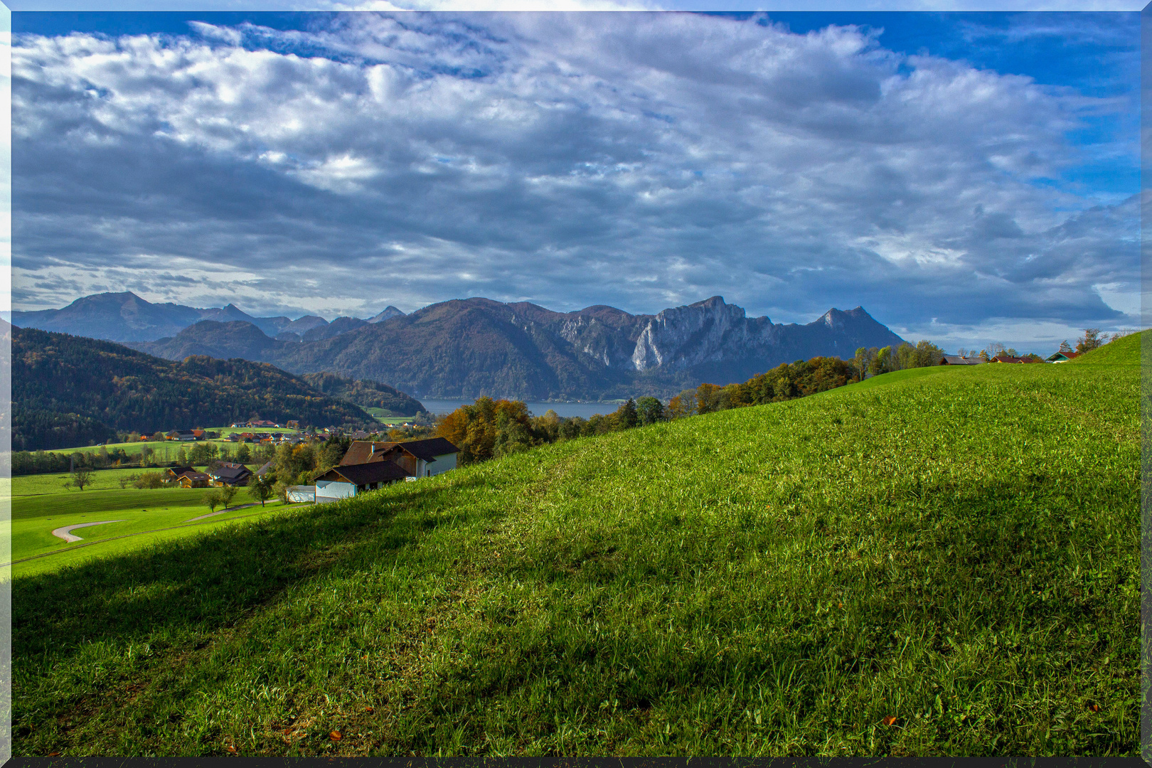 Blick auf Mondsee