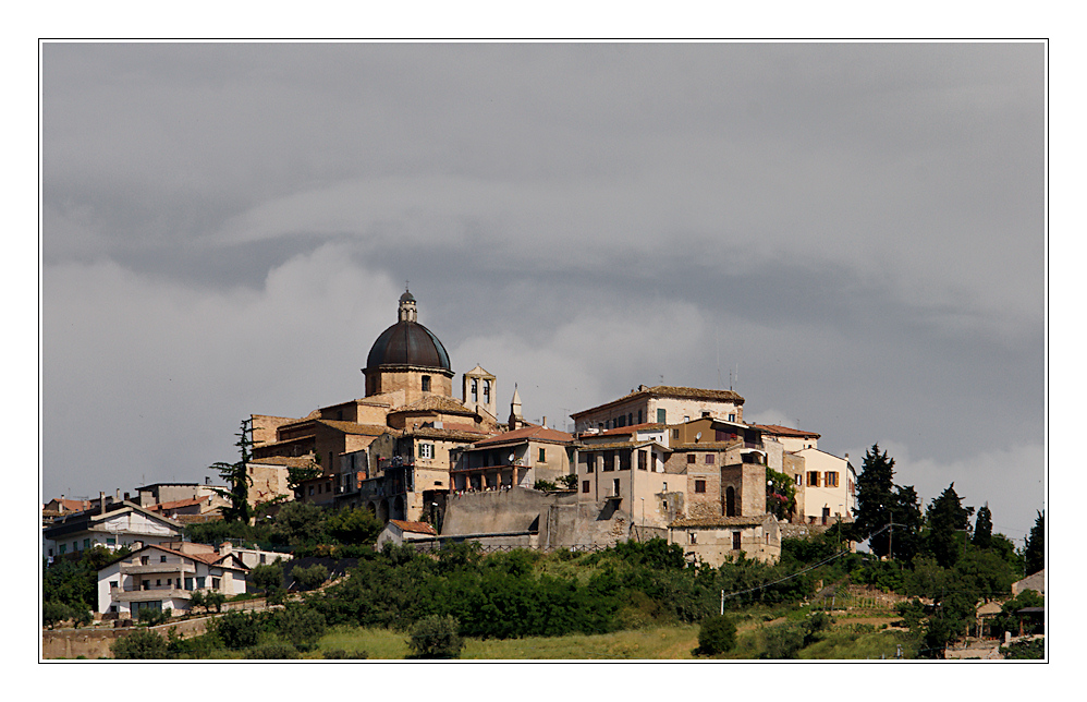 blick auf montepagano - groß