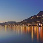 Blick auf Montreux