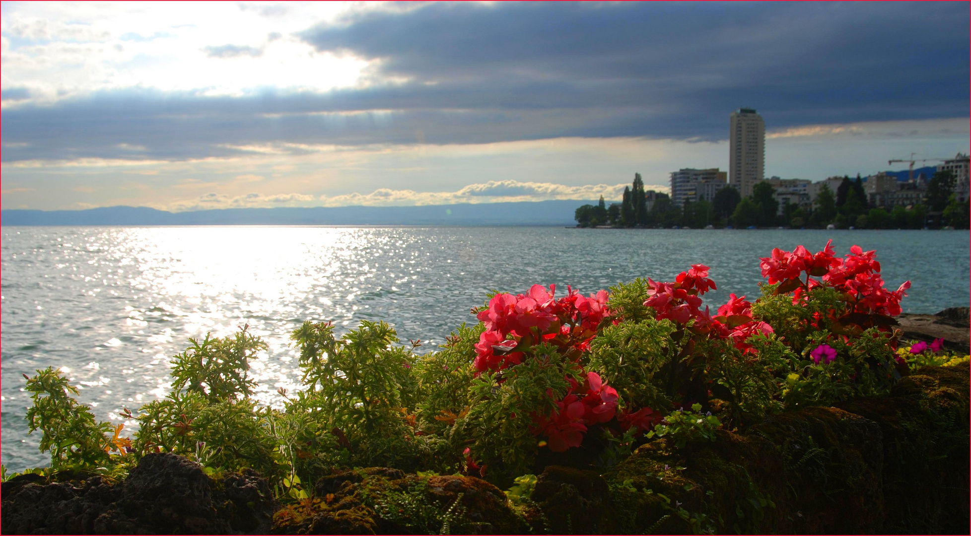 blick auf montreux