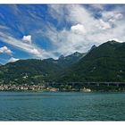 Blick auf Montreux