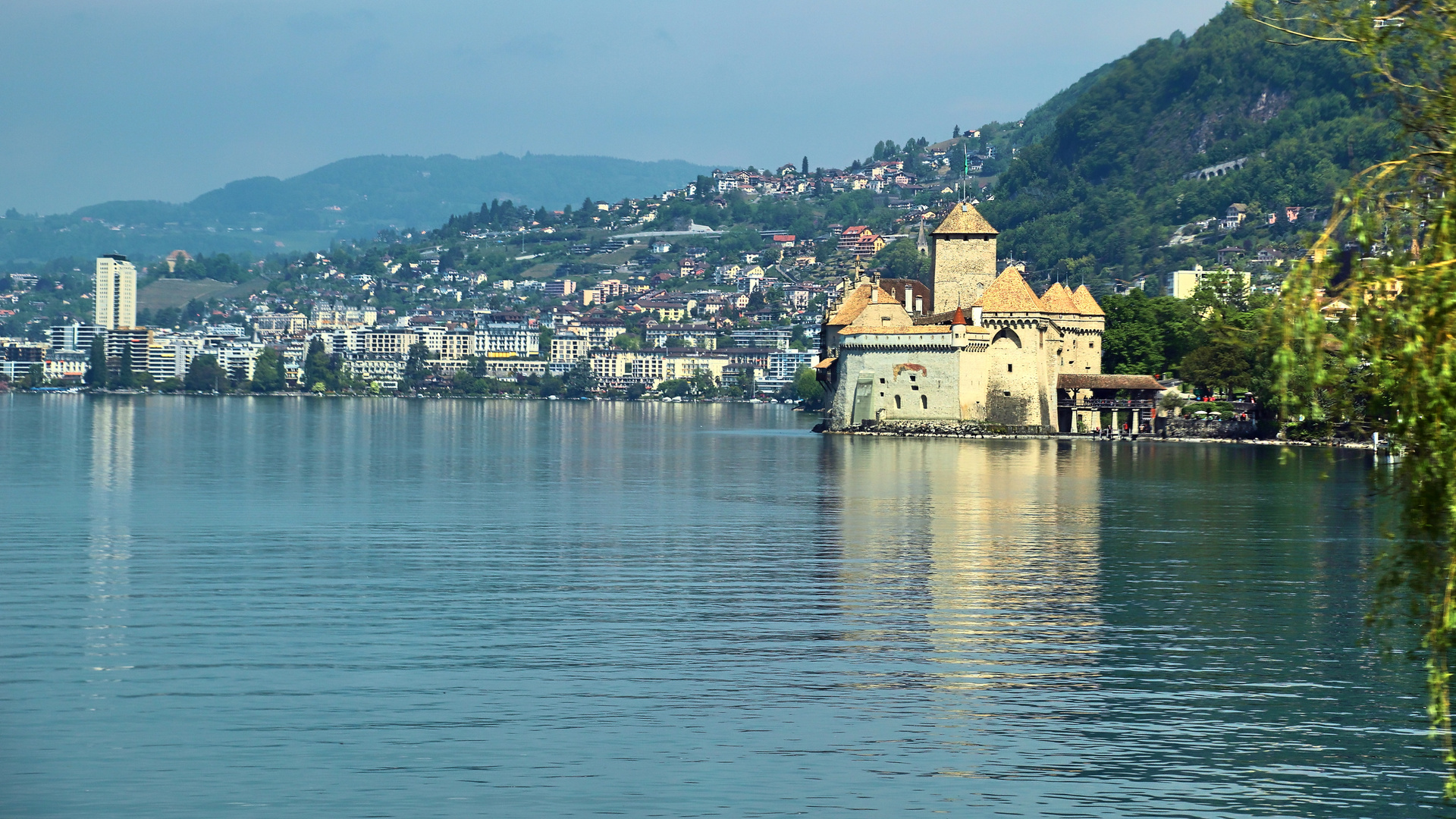 Blick auf Montreux