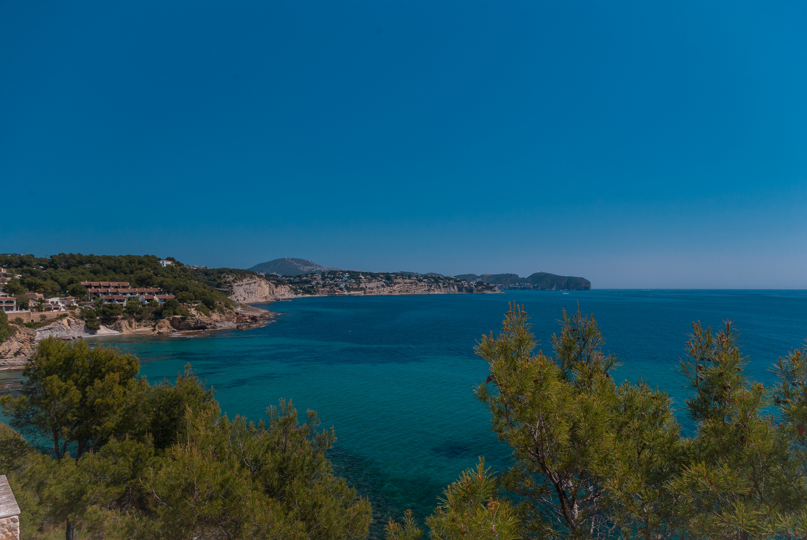 Blick auf Moraira