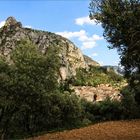 Blick auf Moustiers Saint Marie