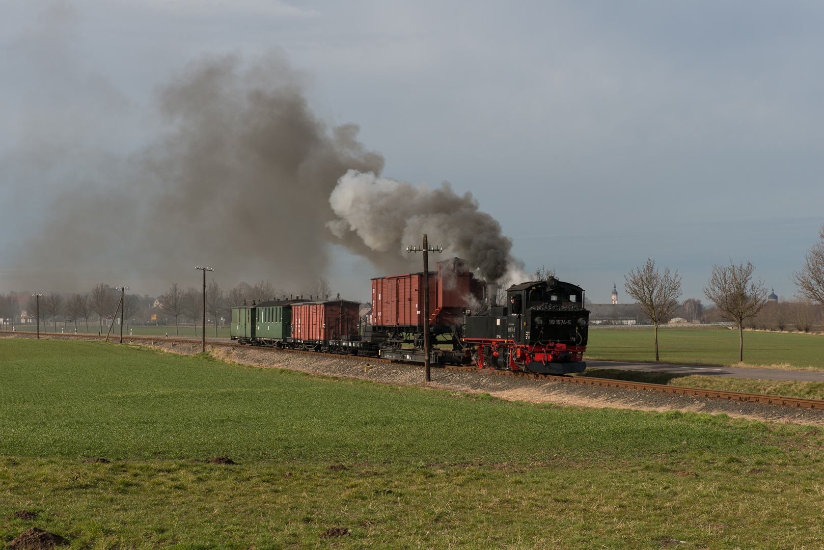 Blick auf Mügeln