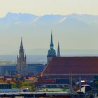 Blick auf Münchens Innenstadt