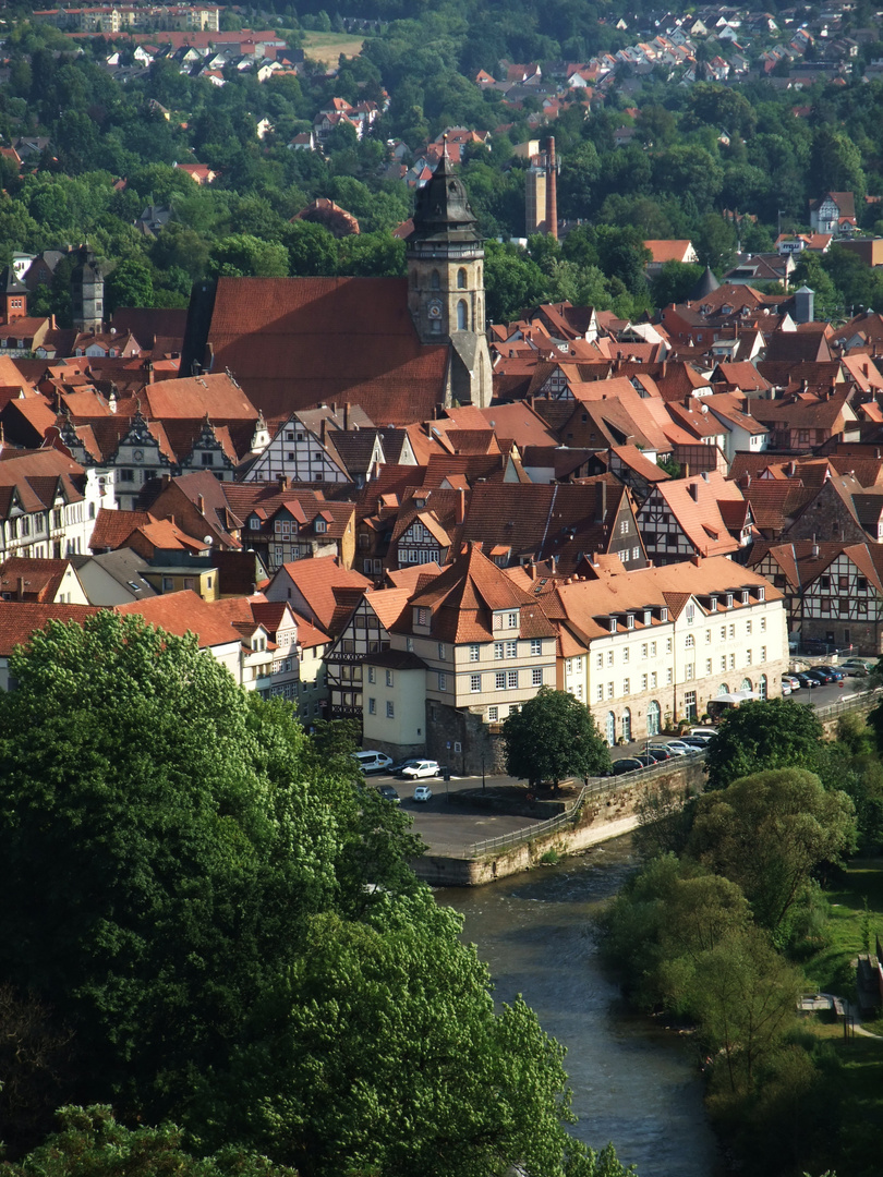 Blick auf Münden