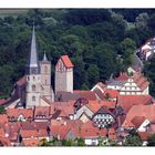 Blick auf Münnerstadt/Ufr.