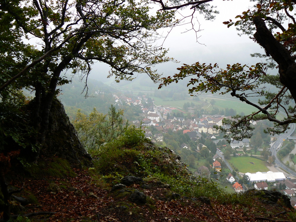 Blick auf Muggendorf