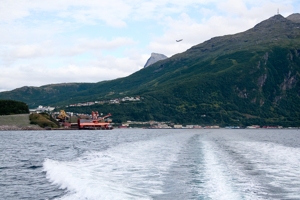 Blick auf Narvik