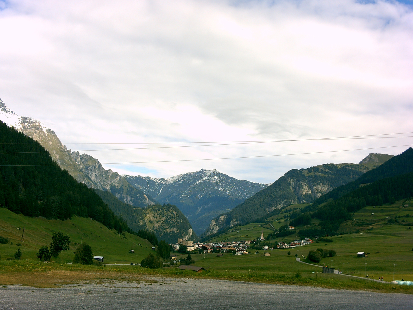 Blick auf Nauders