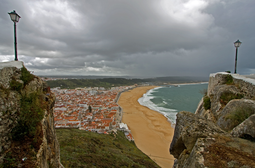 Blick auf Nazaré