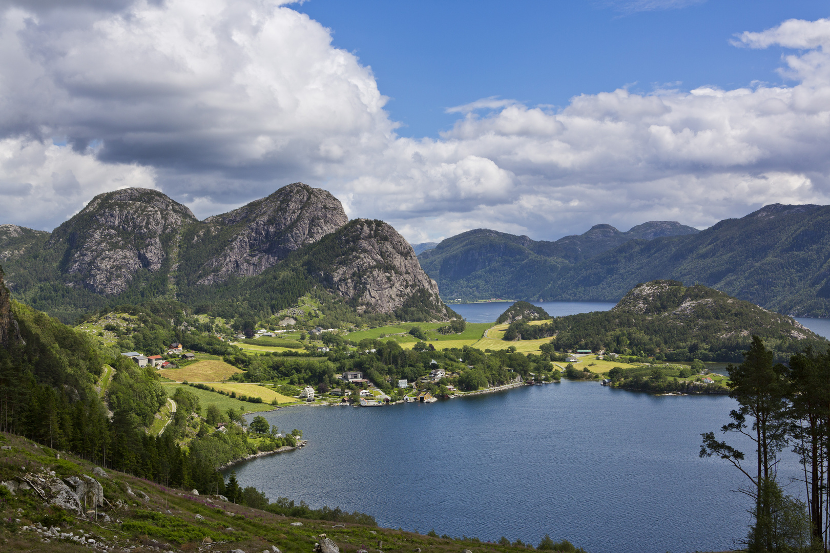 Blick auf Nessa