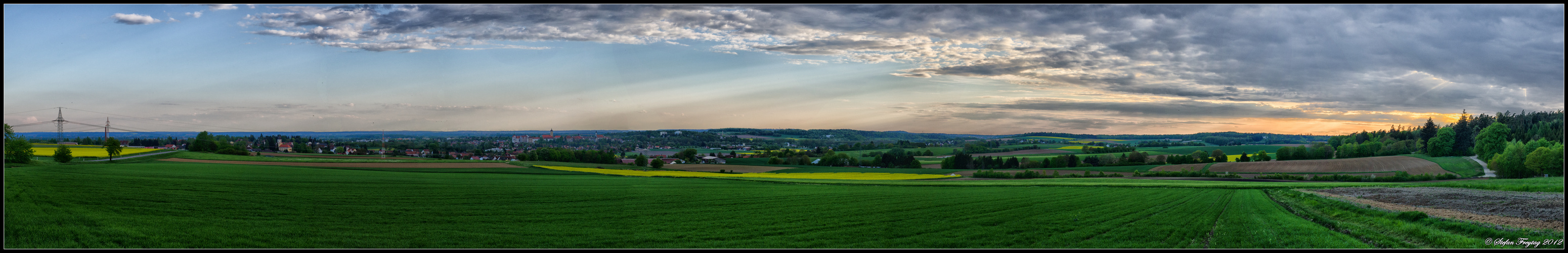 Blick auf Neuburg an der Donau