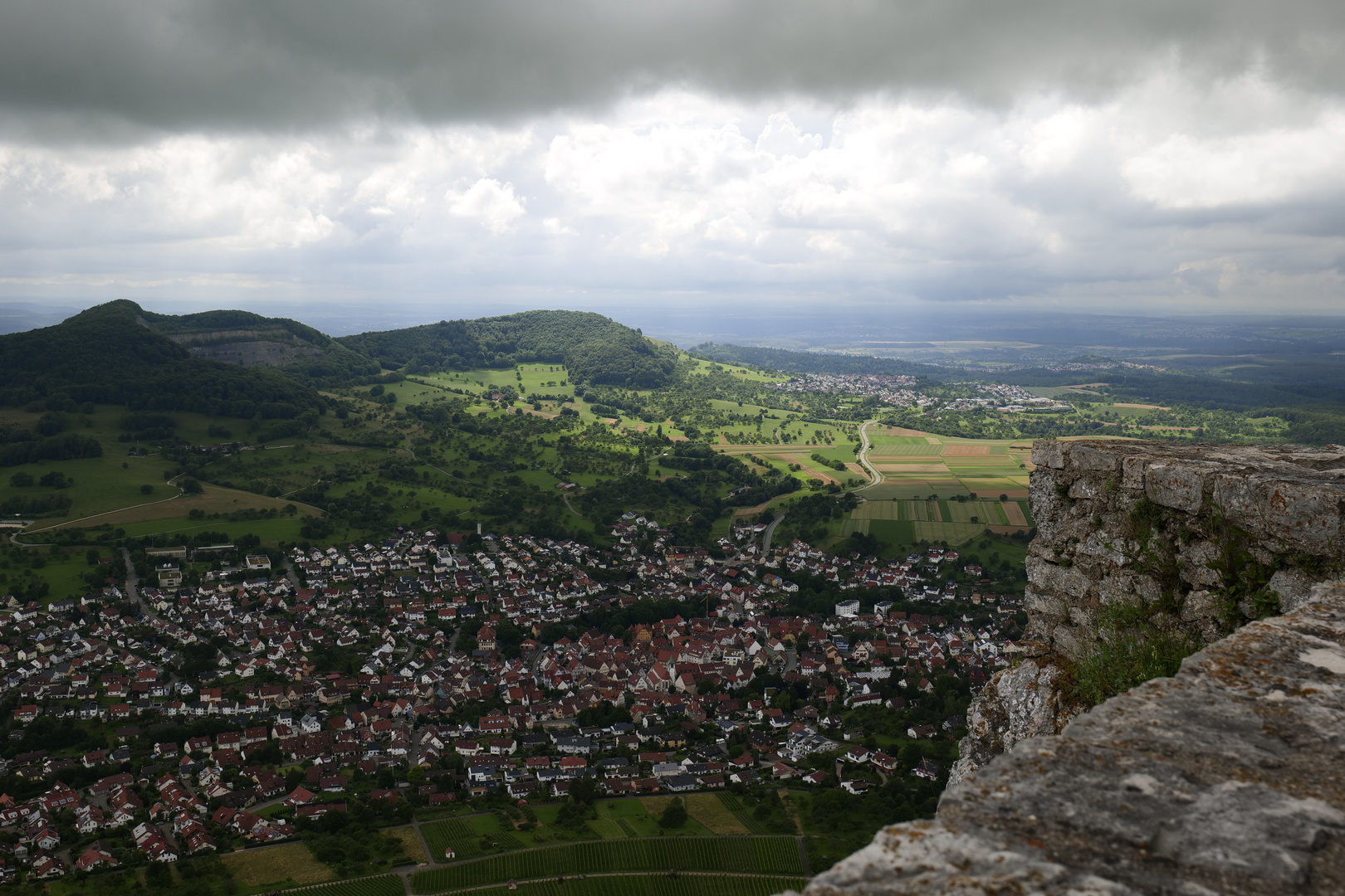 Blick auf Neuffen