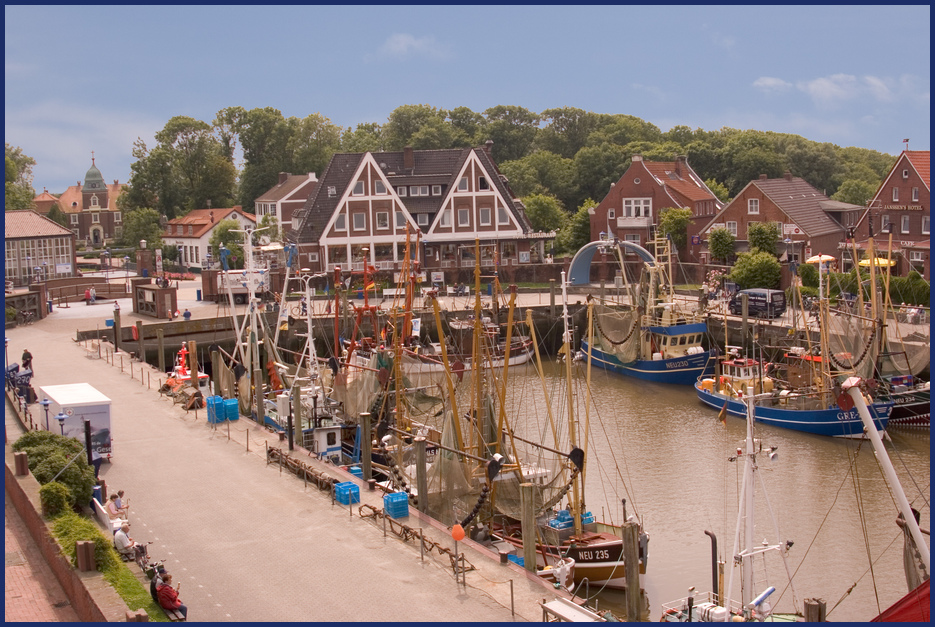 Blick auf Neuharlingersiel