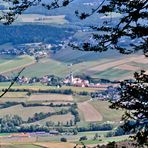 Blick auf Neukirchen b. Hl. Blut mit Vordergrund