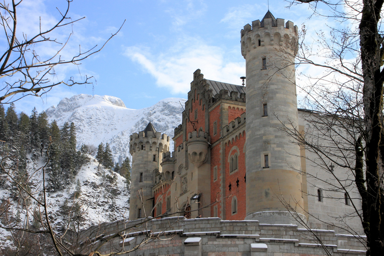 Blick auf Neuschwanstein