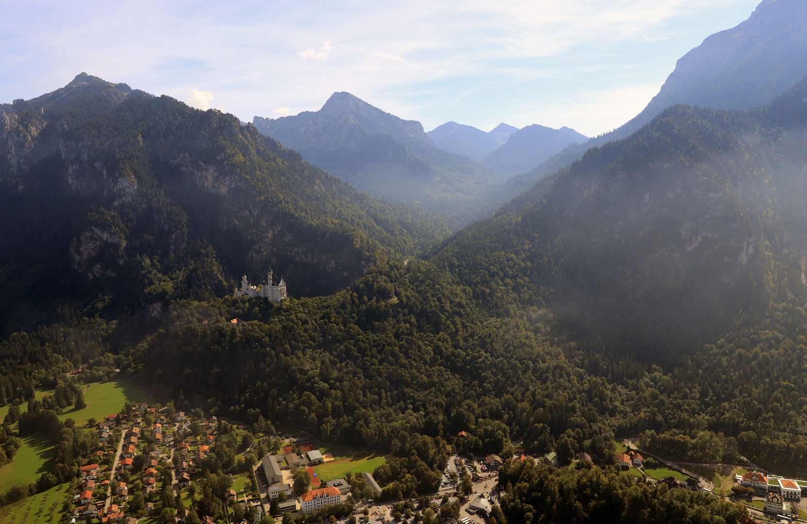 Blick auf Neuschwanstein