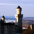 Blick auf Neuschwanstein von Marienbrücke