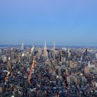Blick auf New York vom One Wold Tower