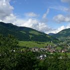 Blick auf Niederau-Wildschönau in Österreich/Tirol