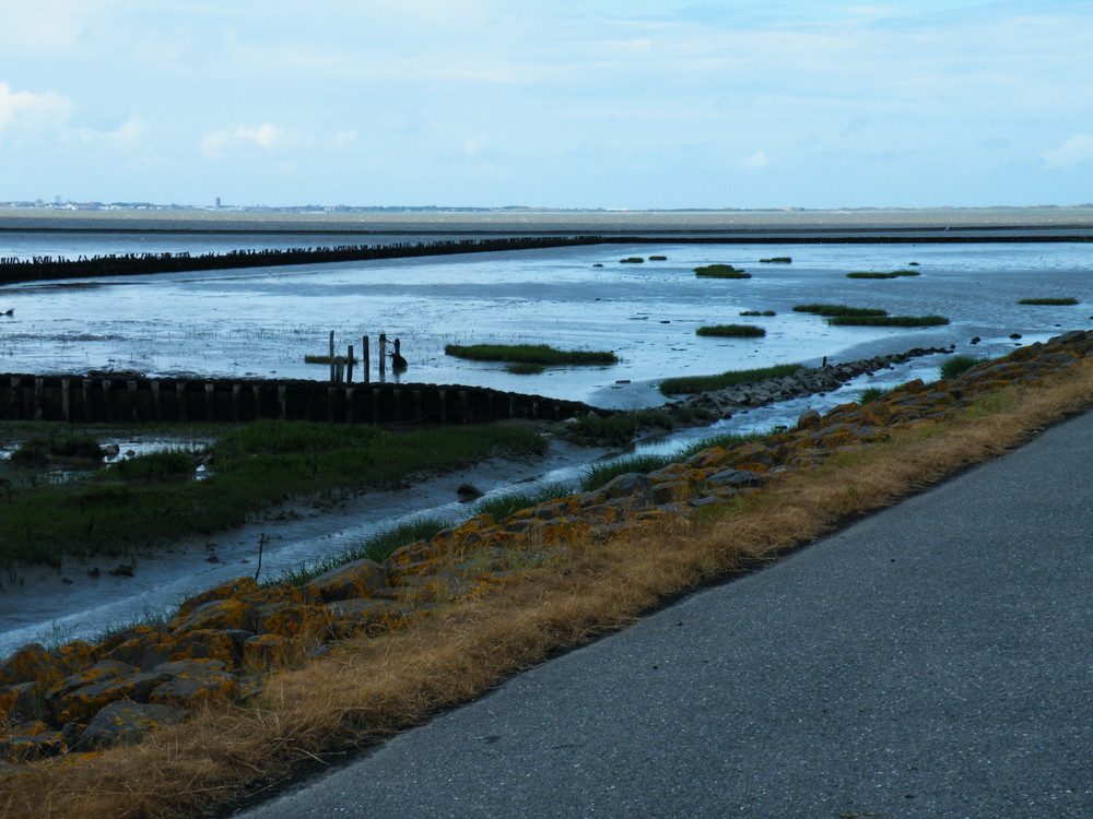 Blick auf Norderney