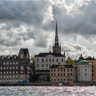 Blick auf Norstedts und Riddarholmskyrkan