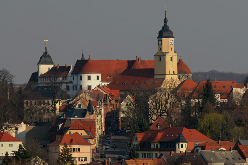 Blick auf Nossen...