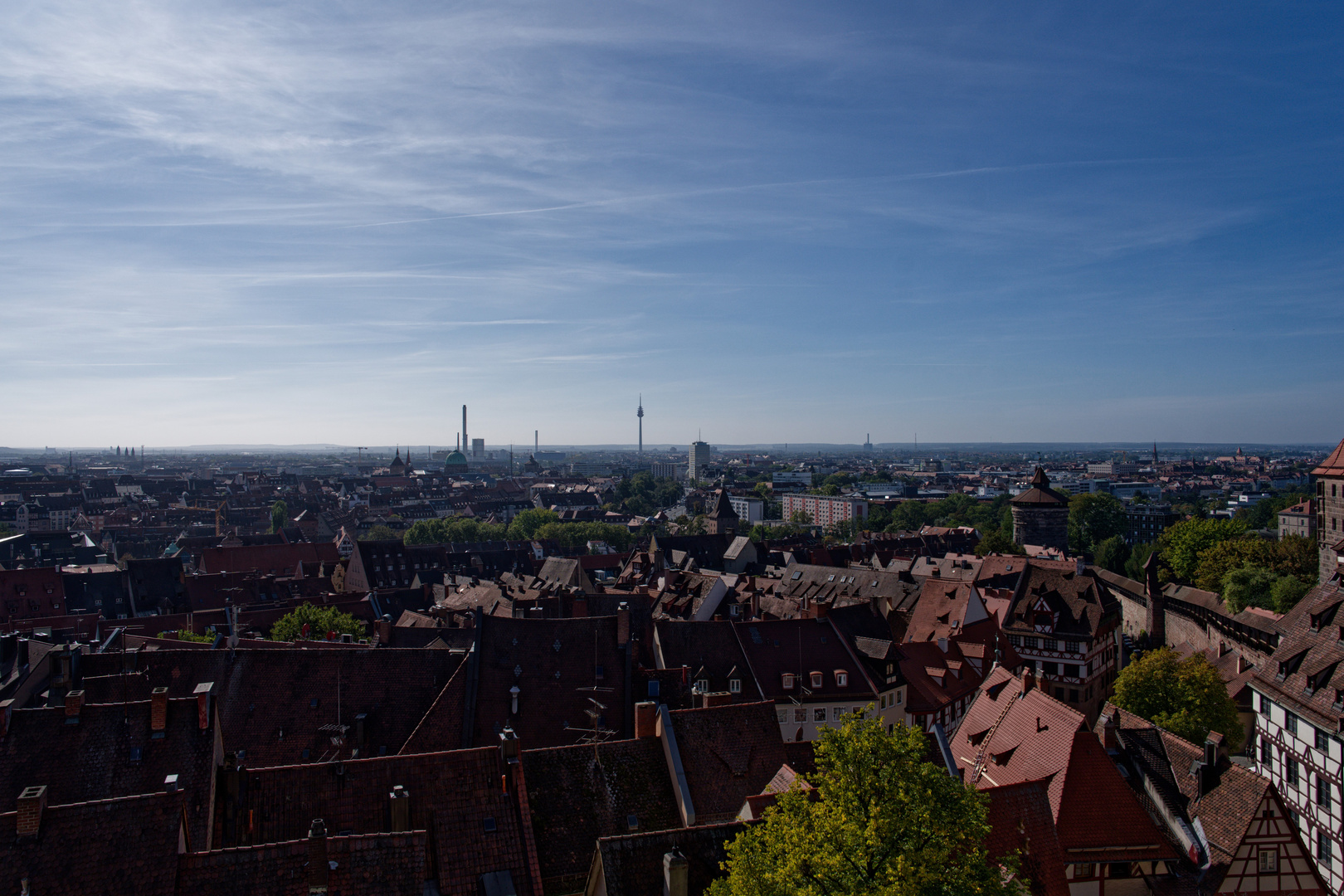 Blick auf Nürnberg 