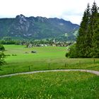 Blick auf Oberammergau vom "Altherrenweg"…,