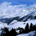 Blick auf Obergurgl im Ötztal