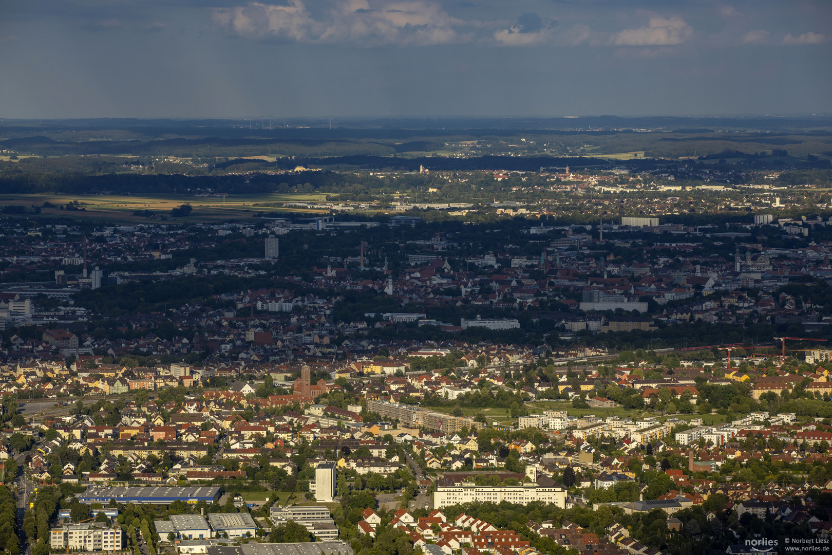 Blick auf Oberhausen