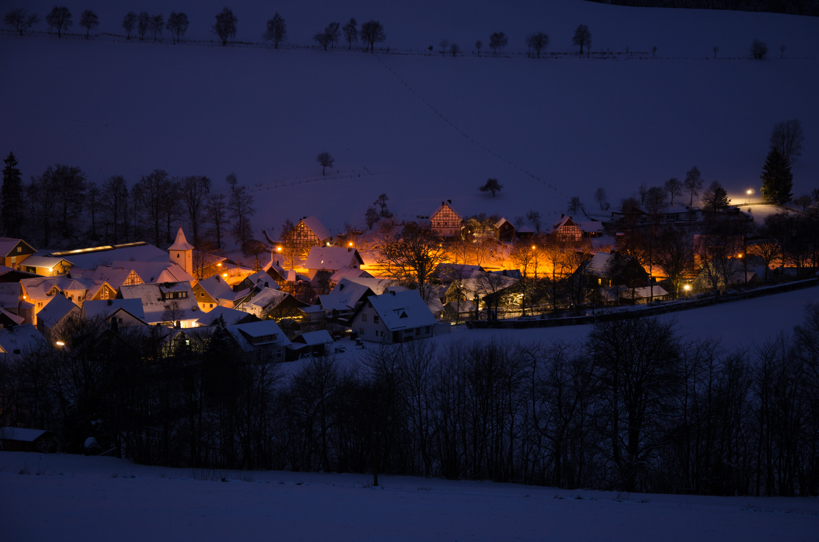 Blick auf Oberhenneborn (Schmallenberg)