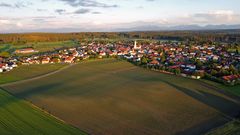 Blick auf Oberpframmern