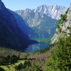 Blick auf Obersee und Königssee