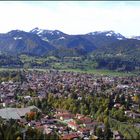 Blick auf Oberstdorf