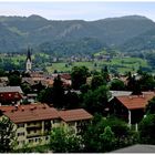 Blick auf Oberstdorf