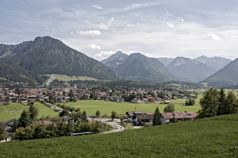 Blick auf Oberstdorf I